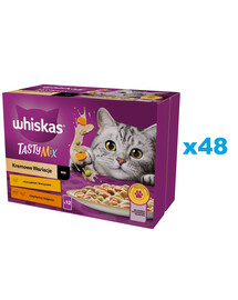 WHISKAS dospělá saszetka 48x85g Krémové variace mokré krmivo pro dospělé kočky