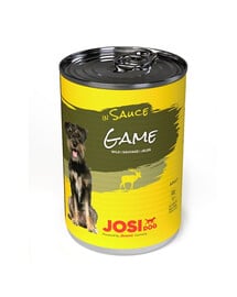 JOSERA JosiDog Zvěřina v omáčce 415g pro dospělé psy