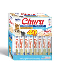 INABA Churu Varieties Tuna 40x14g tuňák pro kočku