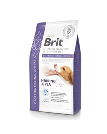 BRIT Grain Free Veterinary Diets Dog Gastrointestinal Low Fat 12 kg