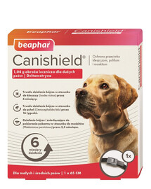 BEAPHAR Canishield L 65 cm terapeutický obojek s deltametrinem pro psy
