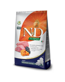 FARMINA N&D Pumpkin Lamb&Blueberry Puppy Medium&Maxi 100g