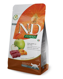 N&D Pumpkin Adult Cat Venison&Apple 300 g