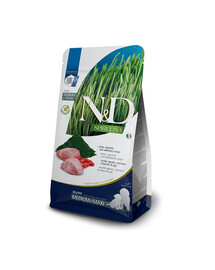 FARMINA N&D Spirulina Puppy Medium&Maxi Lamb & Wolfberry 7 kg