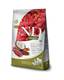 FARMINA N&D Quinoa Skin&Coat Duck&Coconut Adult 7 kg kachna a kokos pro dospělé psy