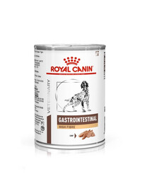 ROYAL CANIN Veterinary Gastrointestinal High Fiber paštika 410g dietní krmivo pro psy