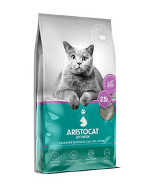 ARISTOCAT Optimum Levandule 25 l bentonitová podestýlka pro kočky s vůní levandule