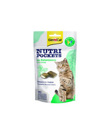 GIMCAT Nutri Pockets with Catnip 60 g s catnip