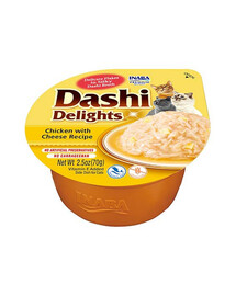 INABA Cat Dashi Delights Kuře a sýr 70 g