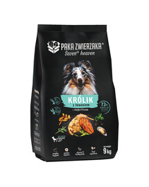 PAKA ZWIERZAKA Seventh Heaven Suché krmivo pro králíky s lososem M 9 kg