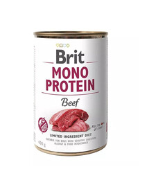 BRIT Mono Protein Beef 400 g mono proteinová výživa s hovězím masem