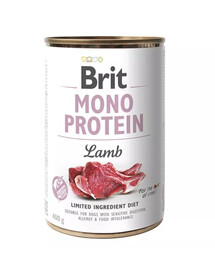 BRIT Mono Protein Lamb 400 g monoproteinové krmivo pro jehněčí maso