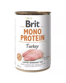 BRIT Mono Protein Turkey 400 g monoproteinové krůtí krmivo