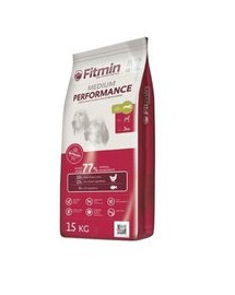 Fitmin Medium Performance granule pro dospělé psy středních plemen se zvýšeným obsahem energie 15 kg