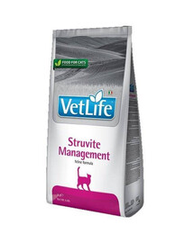 Farmina Vet Life STRUVITE  granule pro kočky s onemocněním močových cest 2 kg
