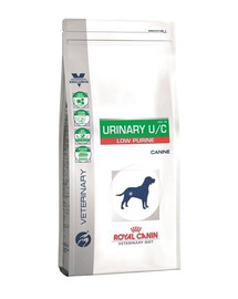 Royal Canin Dog Urinary U/C Low Purine 2 kg granule pro psy s opakovanými metabolickými kameny