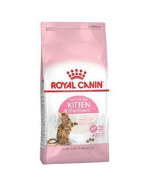 Royal Canin Second Age Kitten Sterilised 400g - granule pro koťata po sterilizaci 400g