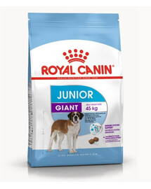Royal Canin Giant Junior 15 kg - granule pro mladé psy obřích plemen od 8 do 18/24 měsíců věku