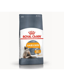 Royal Canin Hair&Skin 0,4 kg granule pro dospělé kočky, lesklá srst a zdravá kůže