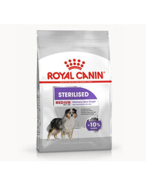 Royal Canin Medium Dogs Sterilised - granule pro dospělé sterilizované psy středních plemen 3 kg