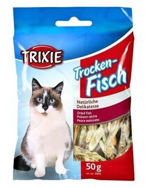 Trixie Dry Fish sušená rybí pochoutka pro kočky 50 g