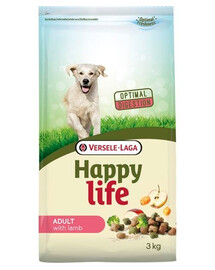 Versele-Laga Happy Life Adult Lamb 15 kg - granule pro psy