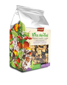 Vita Herbal pro hlodavce a králíky, ovoce ze sadu a lesa 150 g