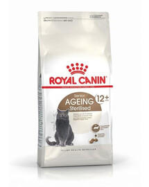 Royal Canin Senior Ageing Sterilised 12+ 4 kg - granule pro starší kočky nad 12 let po sterilizaci