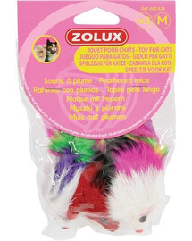 Zolux 3 myši s peřím
