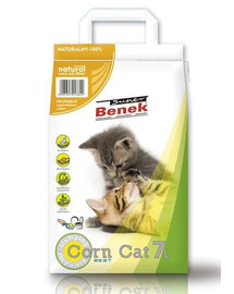 Certech Super Benek Corn Cat Natural stelivo pro kočky 7 l