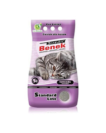 Certech Super Benek Standard Line Lavender 5 l stelivo pro kočky s vůní levandule