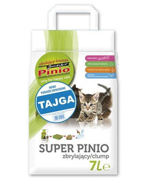 Certech Super Pinio Clumb Taiga 7 l dřevěná podestýlka pro kočky s vůní lesa tajga