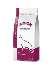 Arion Premium Lamb Rice 10 kg granule pro psy s jehněčím masem a rýží 10 kg