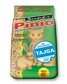 Certech Super Benek Pinio Tajga 10 l dřevěná podestýlka pro kočky s vůní tajgy