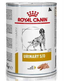 Royal Canin Veterinary Dog Urinary konzerva dospělé psy s poruchami dolních močových cest 410 g