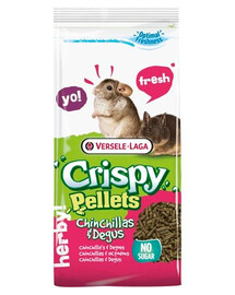 Versele-Laga Crispy Pellets Chinchillas & Degus 1 kg krmivo pro činčily