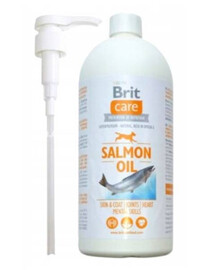 Brit Care Salmon Oil lososový olej pro psy 1000 ml