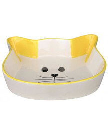 Trixie keramická miska pro kočky ve tvaru kočičí hlavy 250 ml