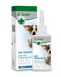 Dermapharm Dr Seidel čistič uší pro psy a kočky objem 75 ml