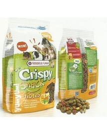 Versele-Laga Crispy Snack Fibres 15 kg doplňkové krmivo pro hlodavce