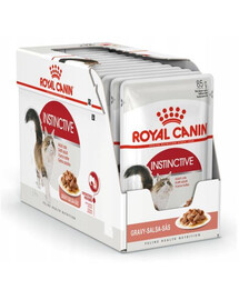 Royal Canin Instinctive sada kapsiček pro vybíravé kočky v omáčce 12x 85 g