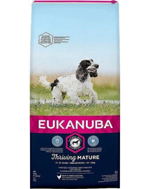 Eukanuba Thriving Mature Medium Breed Chicken granule pro psy kuře 3 kg