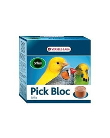 Versele-Laga Pick Bloc 350 g minerály v hliněné misce pro kanáry, malé papoušky a exotické ptáky