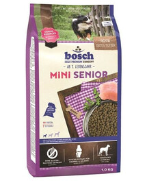 Bosch PetFood Bosch Mini Senior 1 kg granule pro starší psy malých plemen