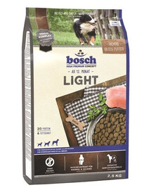 Bosch PetFood Bosch Light 2,5 kg granule pro psy s nadváhou