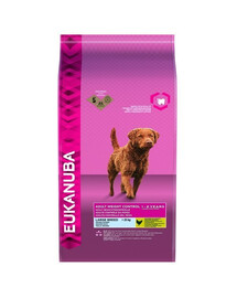 Eukanuba Dog Dry Weight Control Adult Large Breeds Chicken Bag 15 kg
