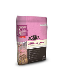 Acana Grass - Fed Lamb 11,4 kg - granule pro psy bez obilovin