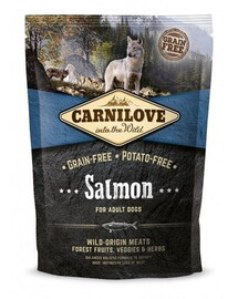 Carnilove Salmon For Adult 1,5 kg - granule pro dospělé psy losos 1,5 kg