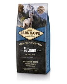Carnilove Salmon For Adult 12 kg - granule pro dospělé psy s lososem