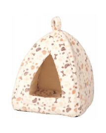 Trixie Legowisko - jaskinia Lingo 32 × 42 × 32 cm biało/beżowe